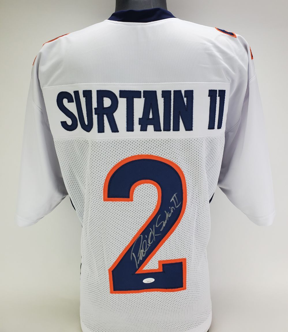 Patrick Surtain Ii Signed Denver Broncos Custom Jersey Jsa Witness Coa