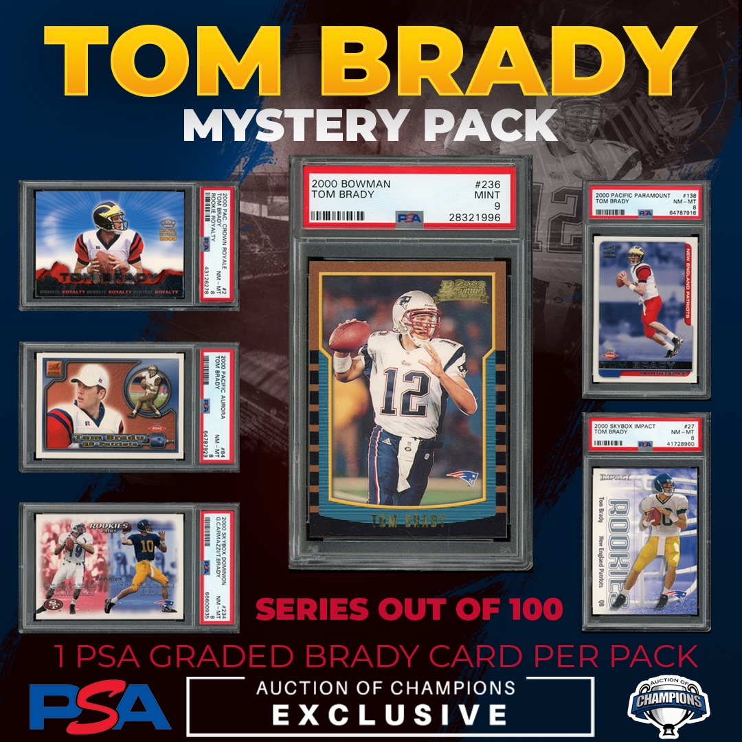 Sold at Auction: 2006 Ud Tom Brady Game Used Card