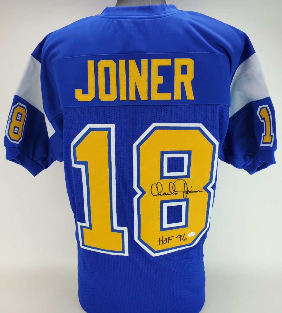 Framed Charlie Joiner Autographed Signed Insc San Diego Chargers Jerse –  MVP Authentics
