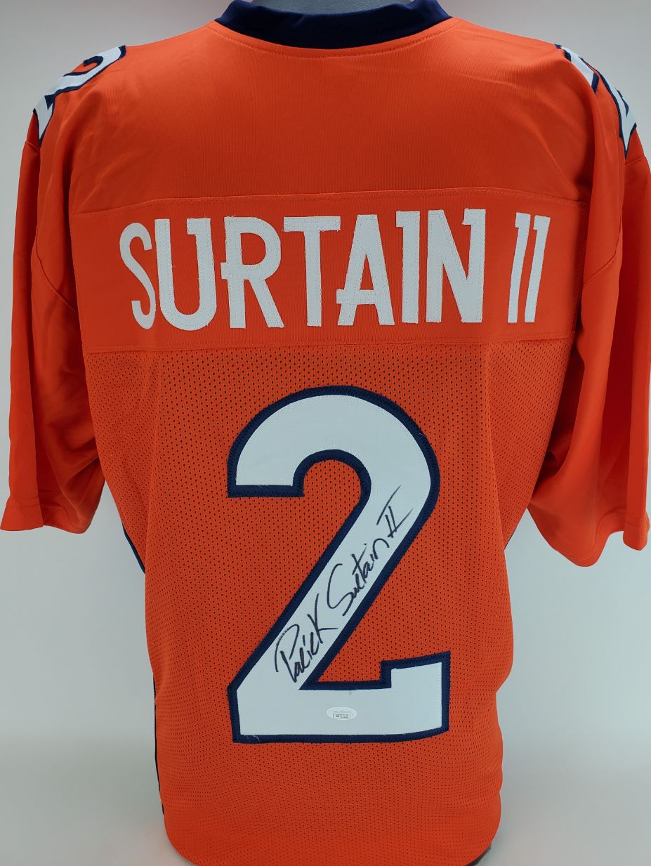 Patrick Surtain II Signed Denver Broncos Custom Jersey (JSA Witness COA)