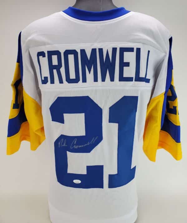 Nolan Cromwell Autographed Signed L.A. Rams Jersey Jsa Coa – MVP