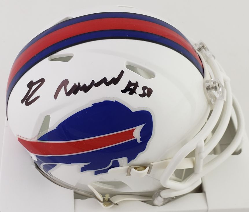 Gregory Rousseau Signed Buffalo Bills Custom Jersey (JSA Witness COA), Auction of Champions, Sports Memorabilia Auction House