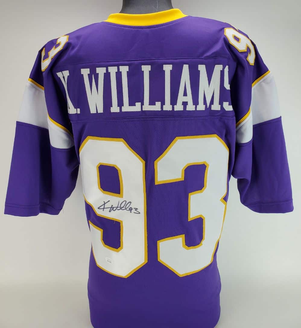 Kevin Williams Signed Minnesota Vikings Custom Jersey (JSA Witness