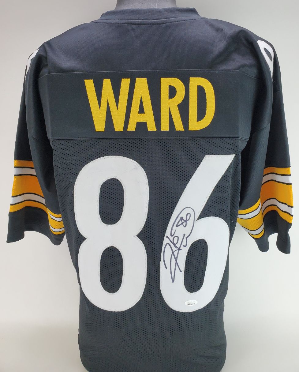 HINES WARD SIGNED STEELERS CUSTOM JERSEY - JSA COA