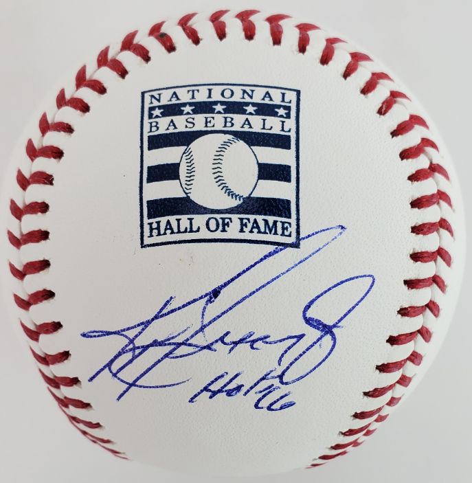 Ken Griffey Jr Autographed Hall of Fame HOF 16 Signed Baseball