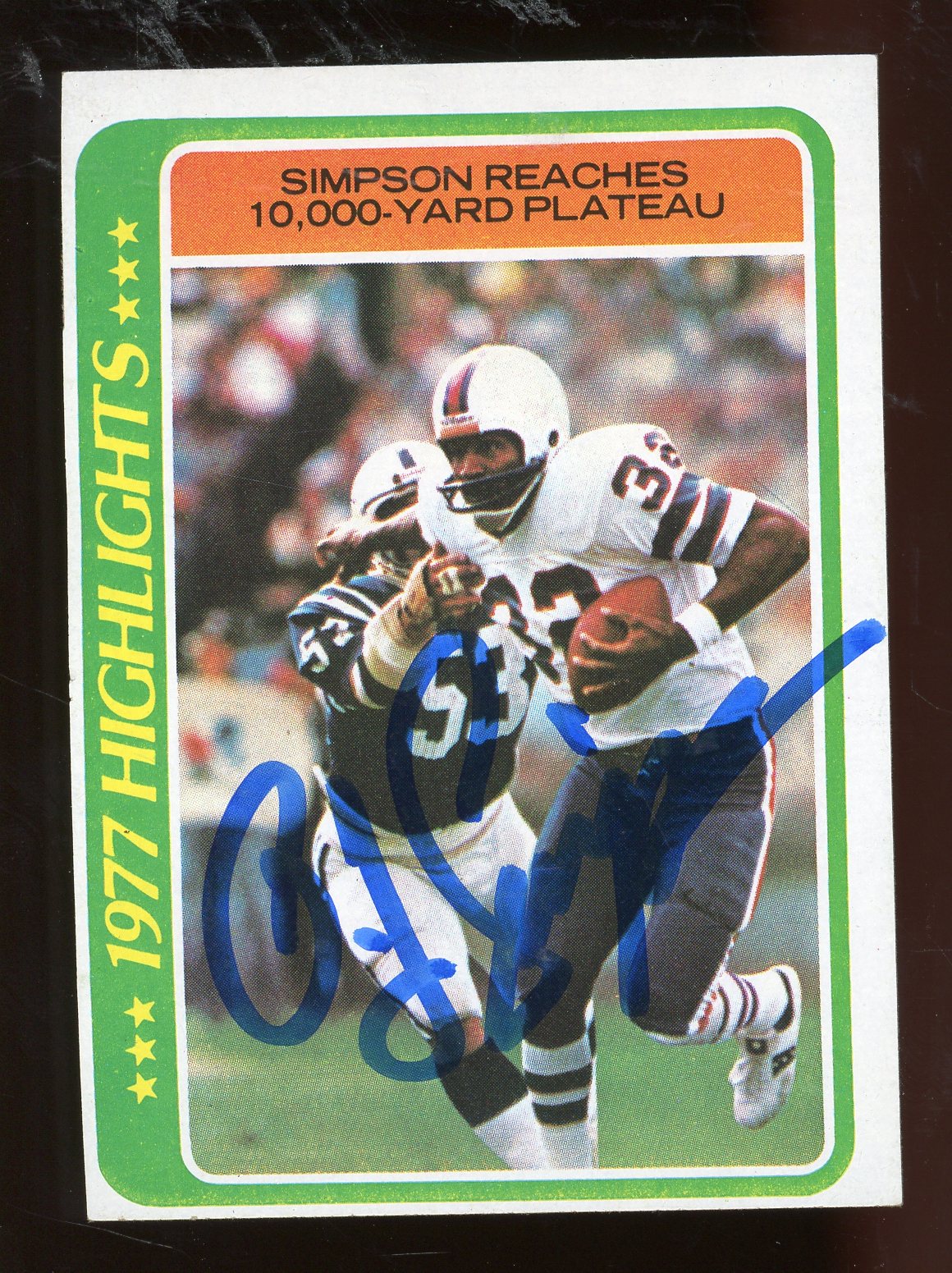 O.J. Simpson football card, $1,000 bill among items in state auction