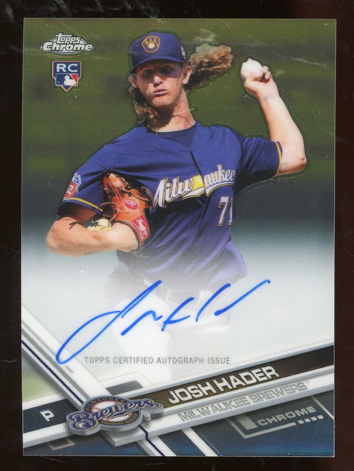  2017 Topps Chrome Baseball #RA-JHA Josh Hader