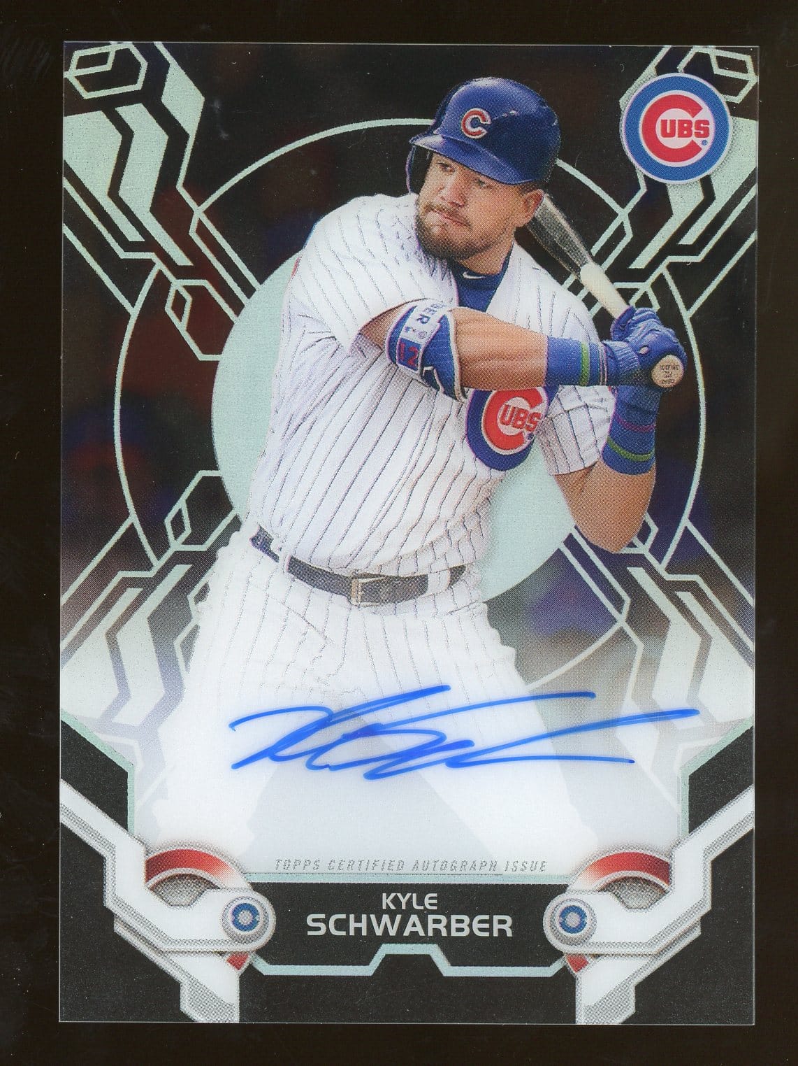 Kyle Schwarber Autographed Base