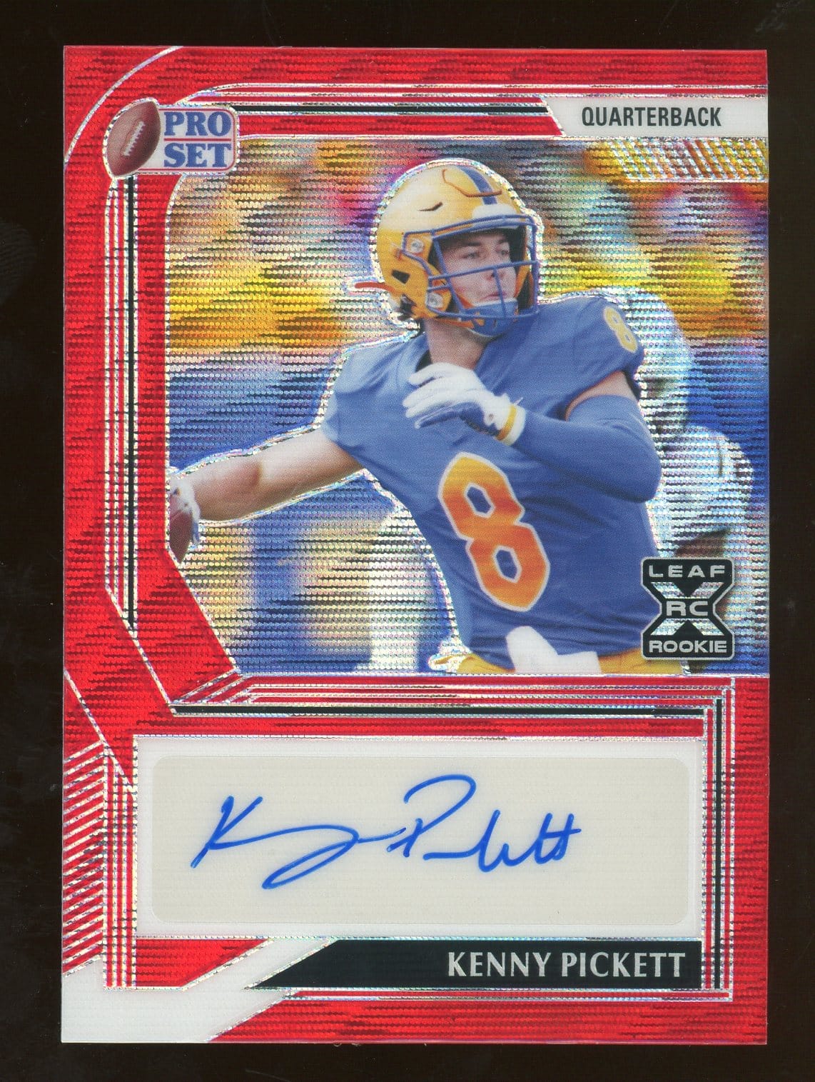 Kenny Pickett Autographed Signed 2022 Panini Instant Autograph