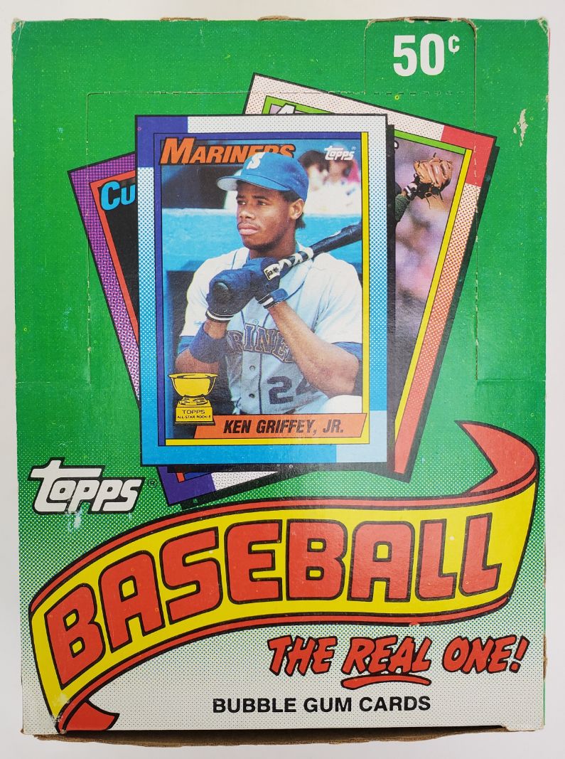 1990 Topps Baseball Card Box | Auction of Champions