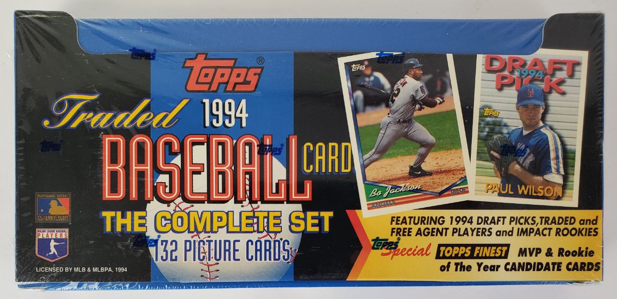 Sealed 1994 Topps Traded Baseball Card Complete Set 