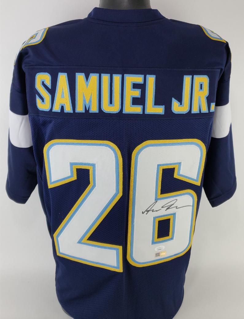 Asante Samuel Jr. Signed Los Angeles Chargers Custom Jersey (JSA ...