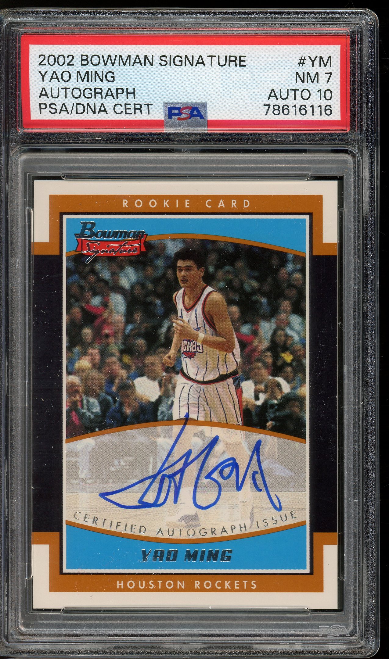 Sale Yao Ming Rookie Card PSA 10