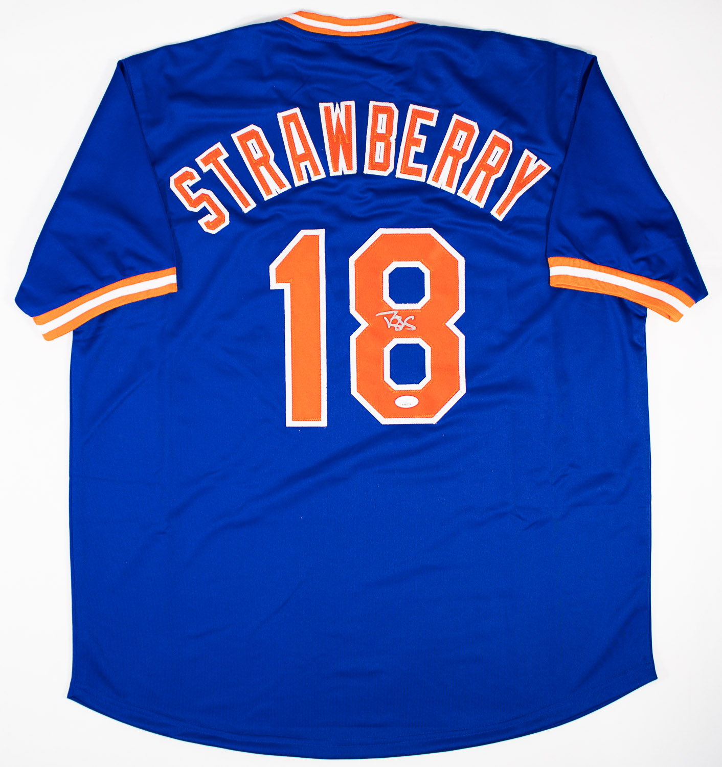 Darryl Strawberry Signed New York Mets Custom Jersey (JSA Witness COA ...